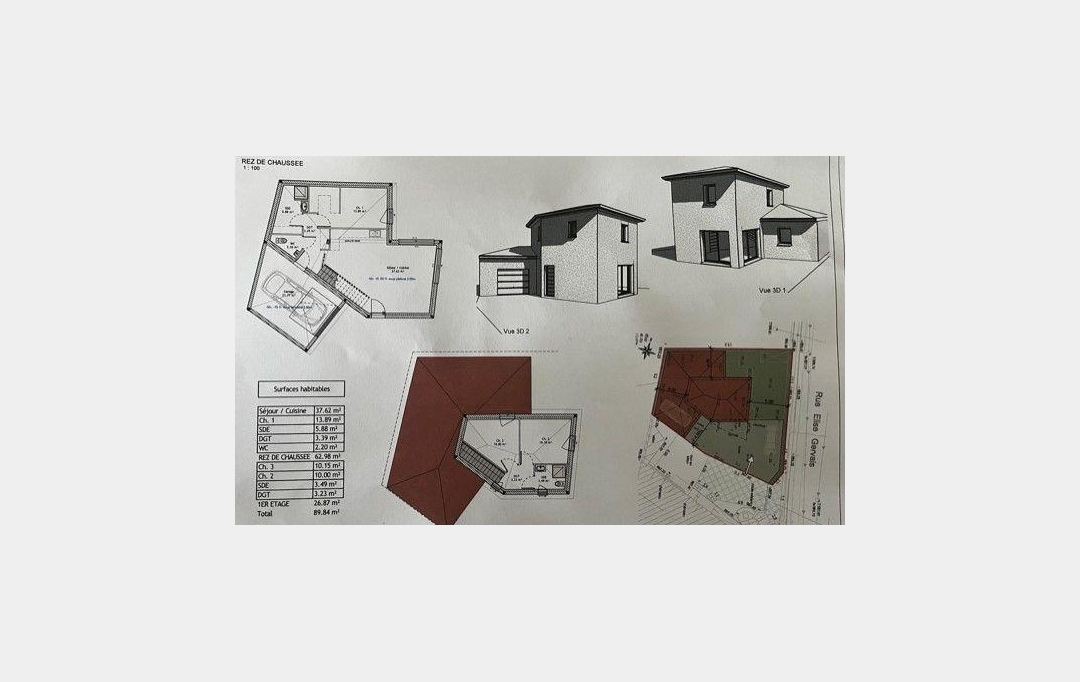 GREEN IMMOBILIER : Terrain | LA RICAMARIE (42150) | 0 m2 | 44 500 € 